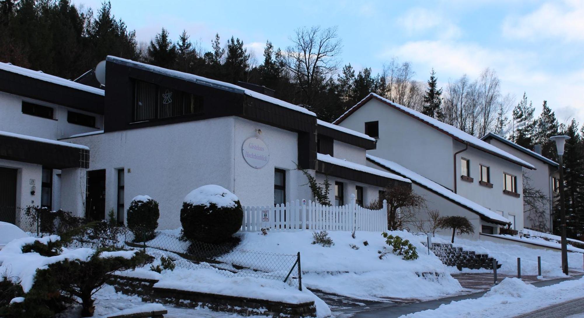 Gaestehaus Hochrhoenblick Schönau an der Brend Buitenkant foto