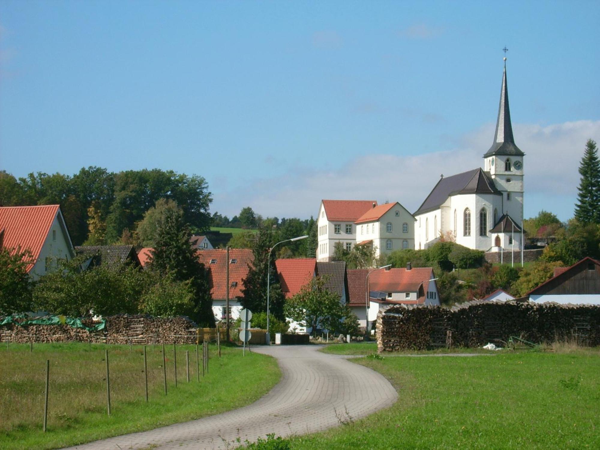 Gaestehaus Hochrhoenblick Schönau an der Brend Buitenkant foto