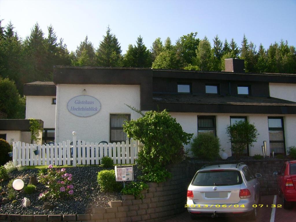 Gaestehaus Hochrhoenblick Schönau an der Brend Buitenkant foto